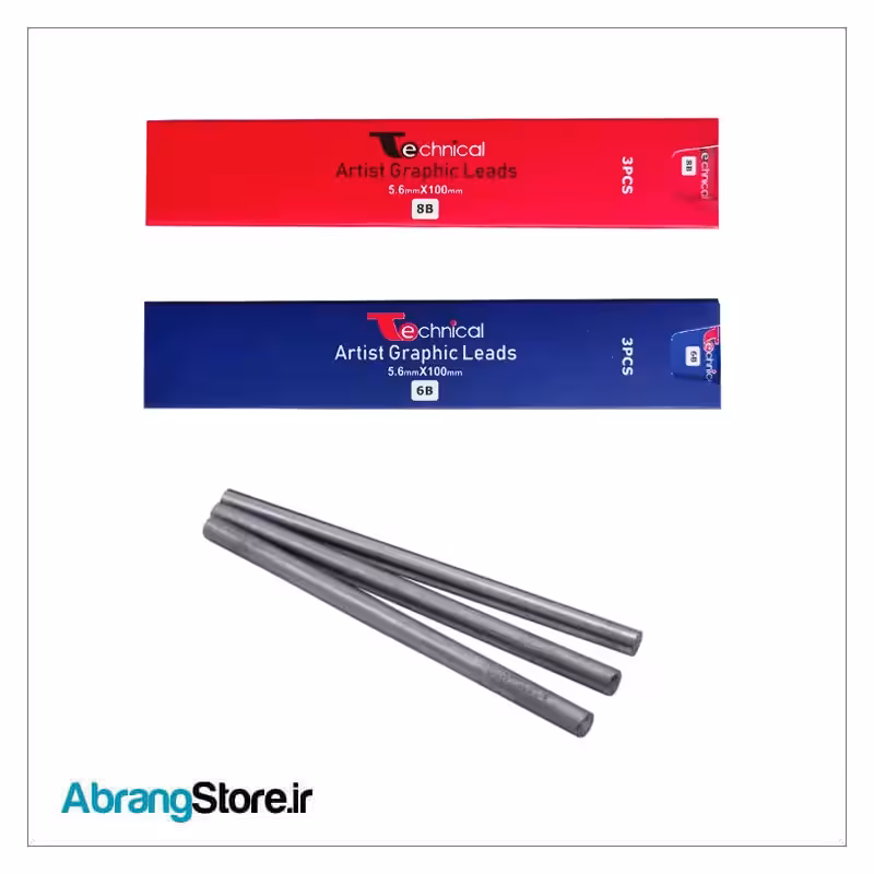 مغز اتود ( گرافیت ) 5 میل تکنیکال 3 عددی