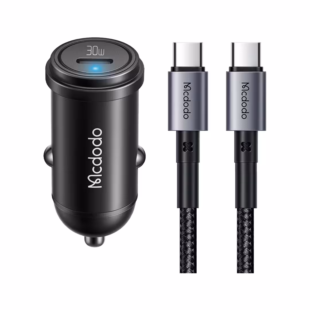 شارژر فندکی 30W مک دودو CC-7493 به همراه کابل