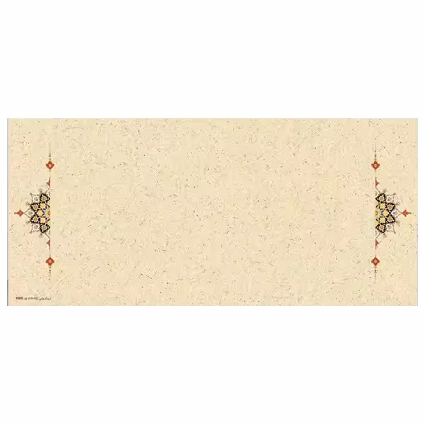 کاغذ ابروباد کد Y660 تذهیب دار چاپی (ابعاد 35*16) – بسته 5 عددی