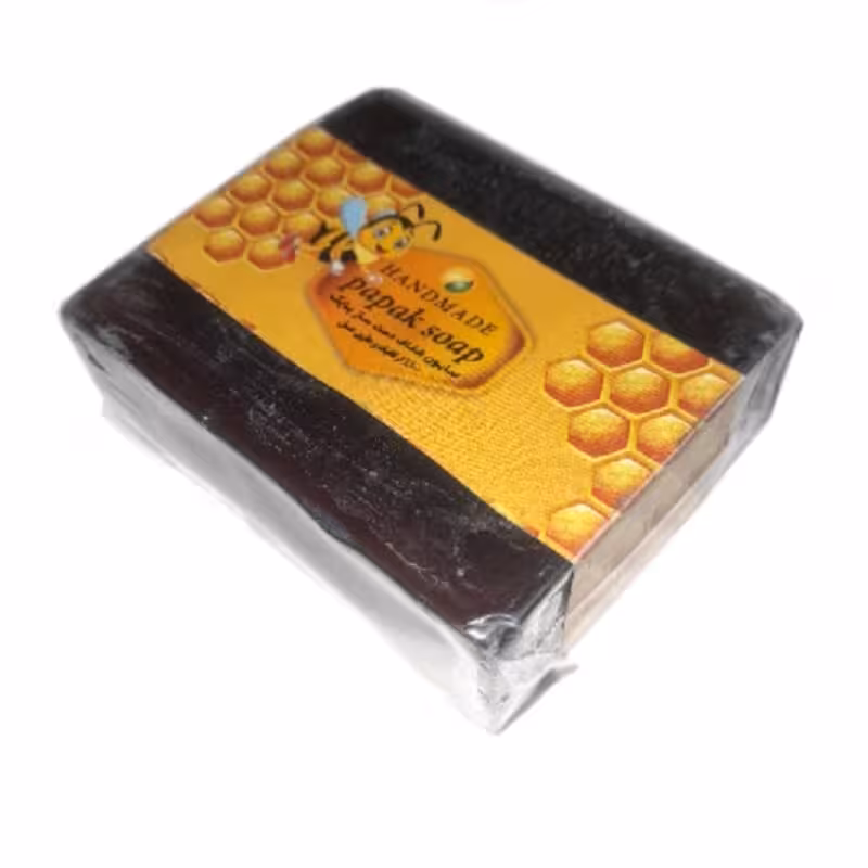 صابون عسل پاپک - صابون عسل گلیسیرینه طبیعی و دست ساز 100 گرم نیکوحال