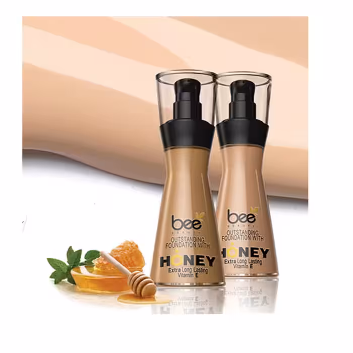 کرم پودر بی بیوتی حاوی عسل Bee Beauty Foundation With Honey