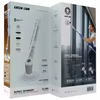 اسکرابر گرین لاین مدل Green Lion Sonic Spinner 5 in 1 Electric Spin Scrubber