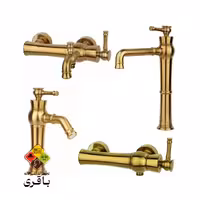 ست شیرآلات راسان مدل الیزه طلامات