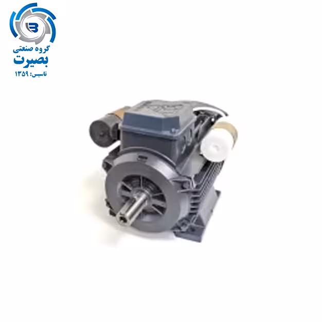الکتروموتور موتوژن تکفاز کلاچ دار دو خازن 1500 دور 3.4 اسب 0.55 کیلووات