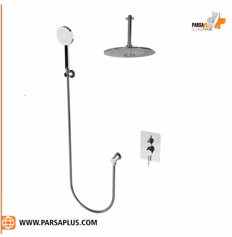 دوش دوان مدل پلانی تیپ 3 کروم
