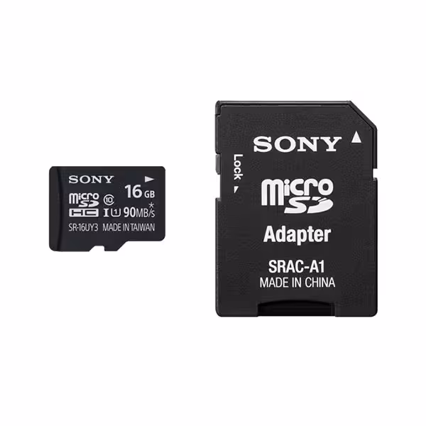 کارت حافظه Sony - MicroSDXC مدل SR-16UYA3 ظرفیت 16 گیگابایت - 90MB/s
