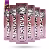 12 عدد خمیر دندان مارویس MARVIS مدل مخصوص لثه‌ های حساس با طعم نعناع Sensitive Gums Gentle Mint حجم 75 میلی‌ لیتر (اورجینال)