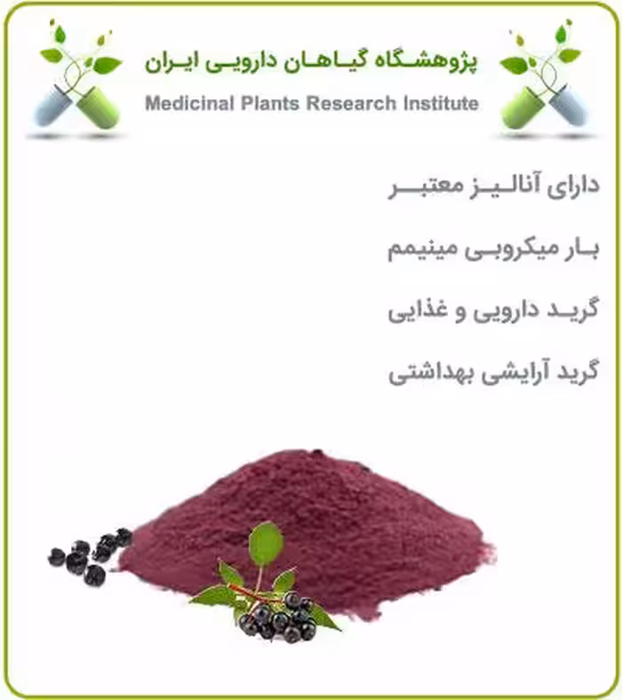 عصاره آقطی سیاه (الدربری) خشک یا پودری