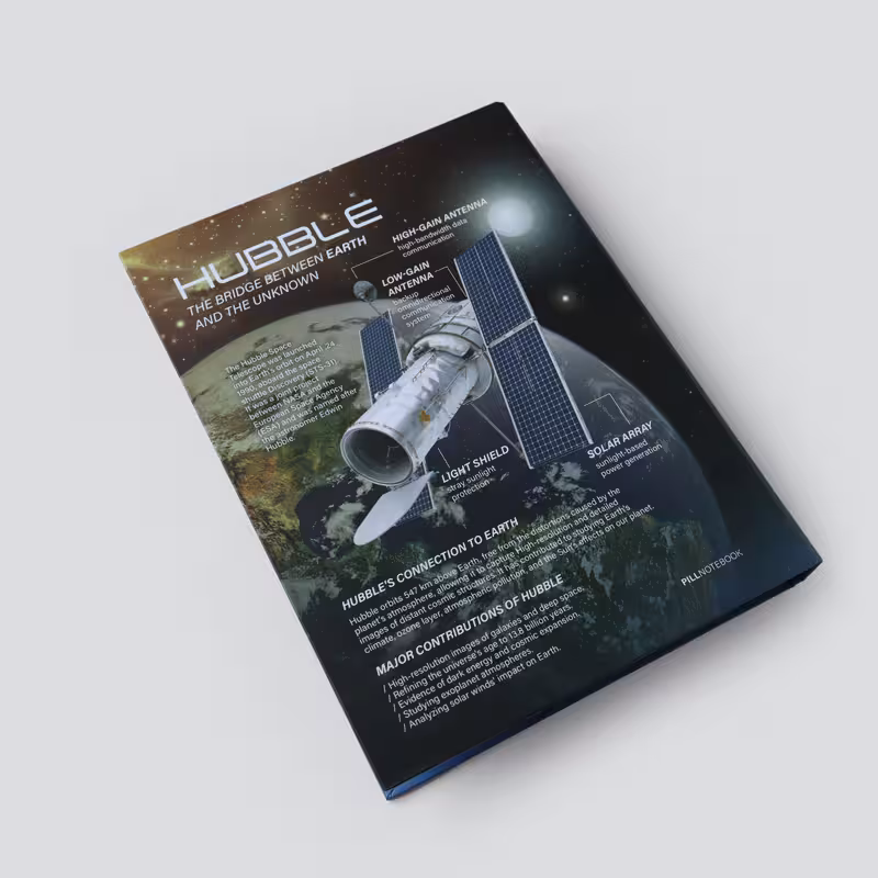 کلاسور 26 حلقه HUBBLE گلکسی پیل (PILL)