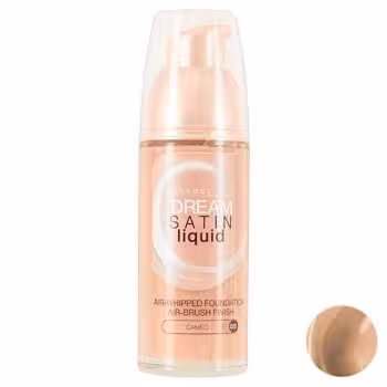 کرم پودر میبلین مدل Dream Satin Liquid Beige Cameo 20 حجم 30 میلی لیتر