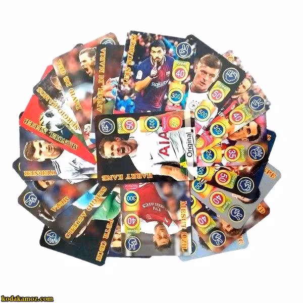 کارت بازی فوتبالی