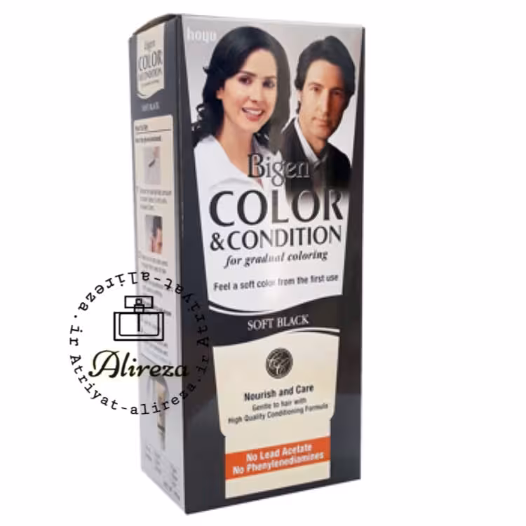 کیت رنگ مو بیگن سری Soft Black حجم 180 میل – رنگ دودی