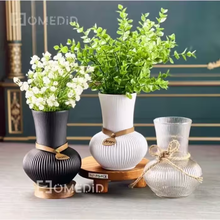 گلدان شیشه ای تارادیس | amazonchi