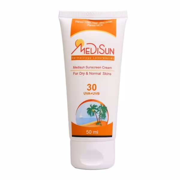 ضد آفتاب spf 30 پوست خشک و معمولی مدیسان