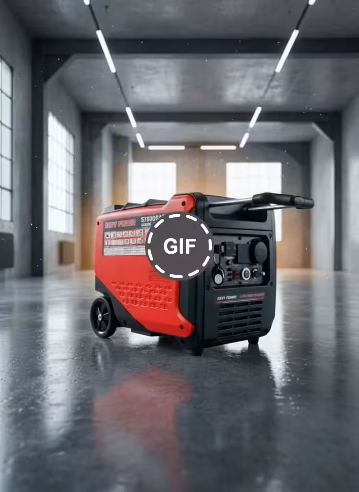 موتور برق ایزی پاور 6.8 کیلووات دوگانه سوز سایلنت مدل S7500GAS