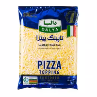 تاپینگ پیتزا رنده شده پرچرب دالیا 500 گرمی