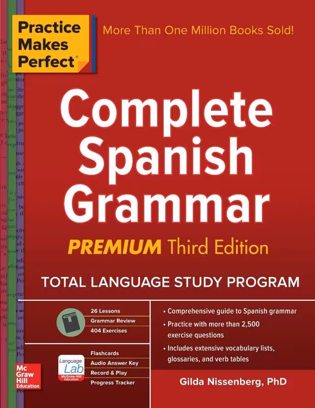 کتاب گرامر اسپانیایی کامپلیت اسپنیش گرامر Practice Makes Perfect Complete Spanish Grammar