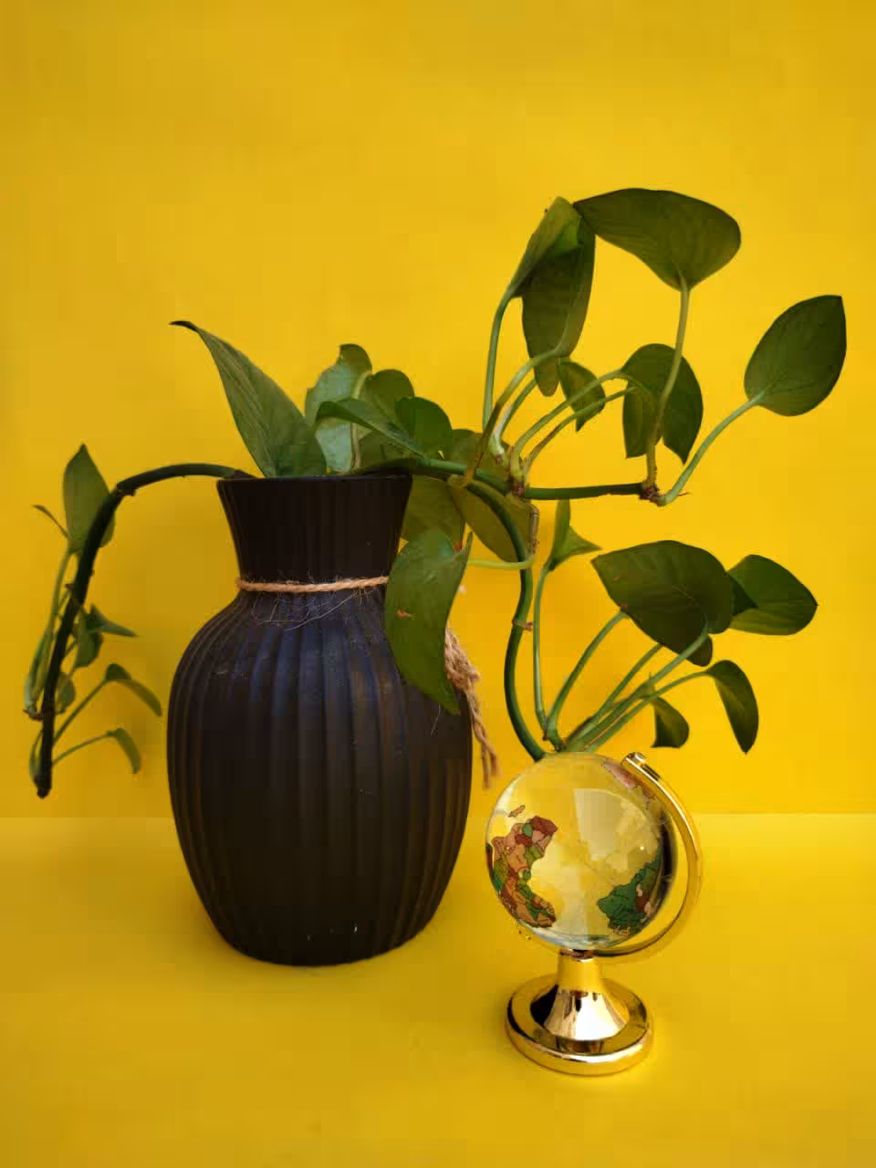 کره زمین کریستال رنگی سایز بزرگ خارجی