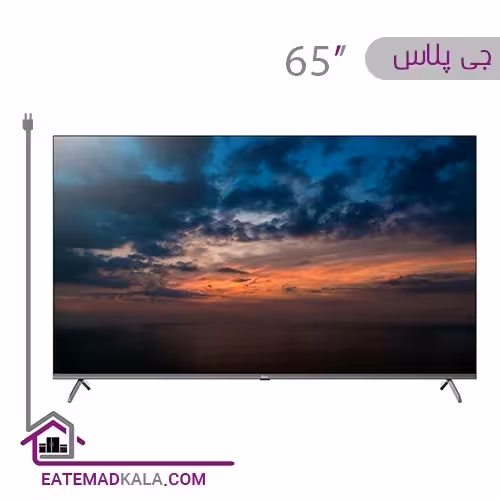 تلویزیون کیو ال ای دی هوشمند جی پلاس مدل GTV-65SQ758NX سایز 65 اینچ