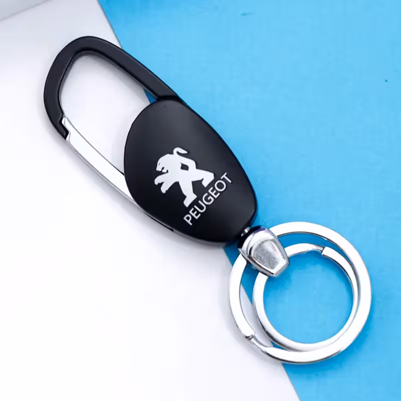 سرکلیدی قلاب کمری مارک پژو مشکی PEUGEOT کد 30966