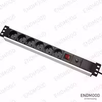 پاور ماژول 6 پورت 1 یونیت ارت دار (فیوزدار) HPI