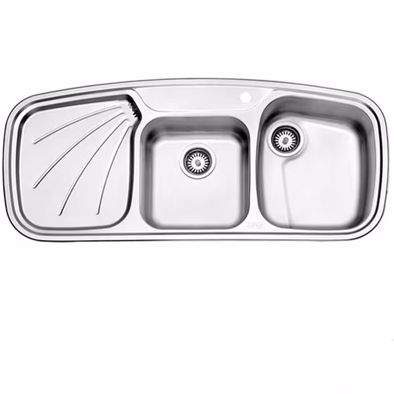 سینک استیل البرز 614 توکار