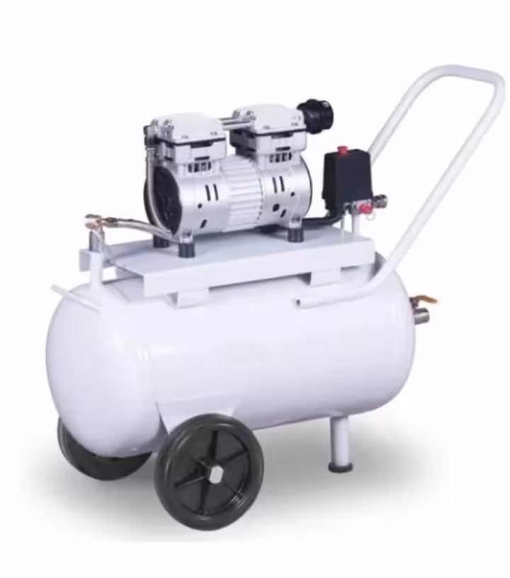 کمپرسور 50 لیتری سایلنت دو سیلندر مفید مدل 550W