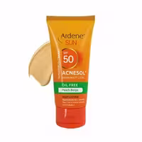 کرم ضدآفتاب فاقد چربی رنگی آردن سان SPF50
