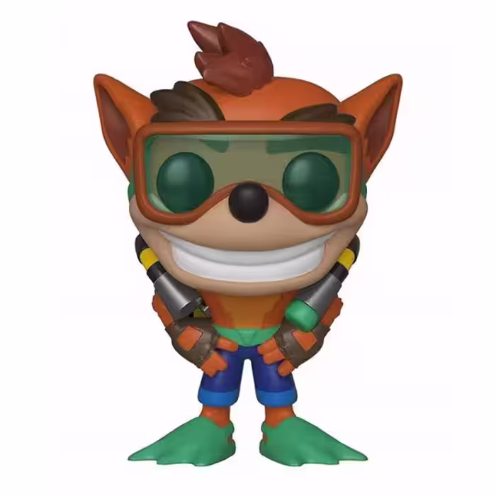 CRASH BANDICOOT WITH SCUBA GEAR