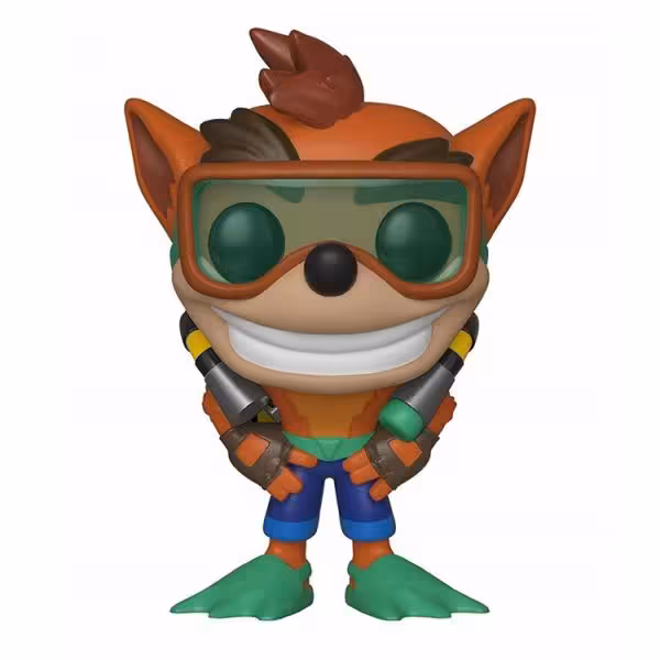 CRASH BANDICOOT WITH SCUBA GEAR