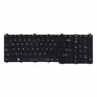 کیبرد لپ تاپ توشیبا Satellite C650 مشکی