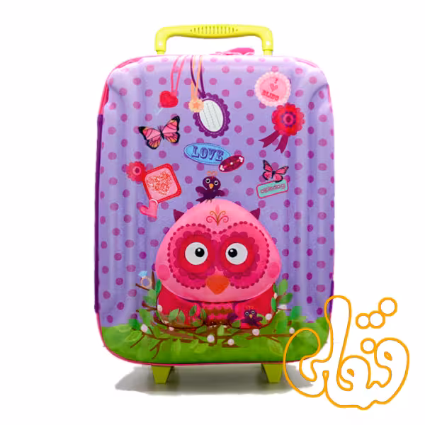 کیف چمدان چرخدار جغد 80161