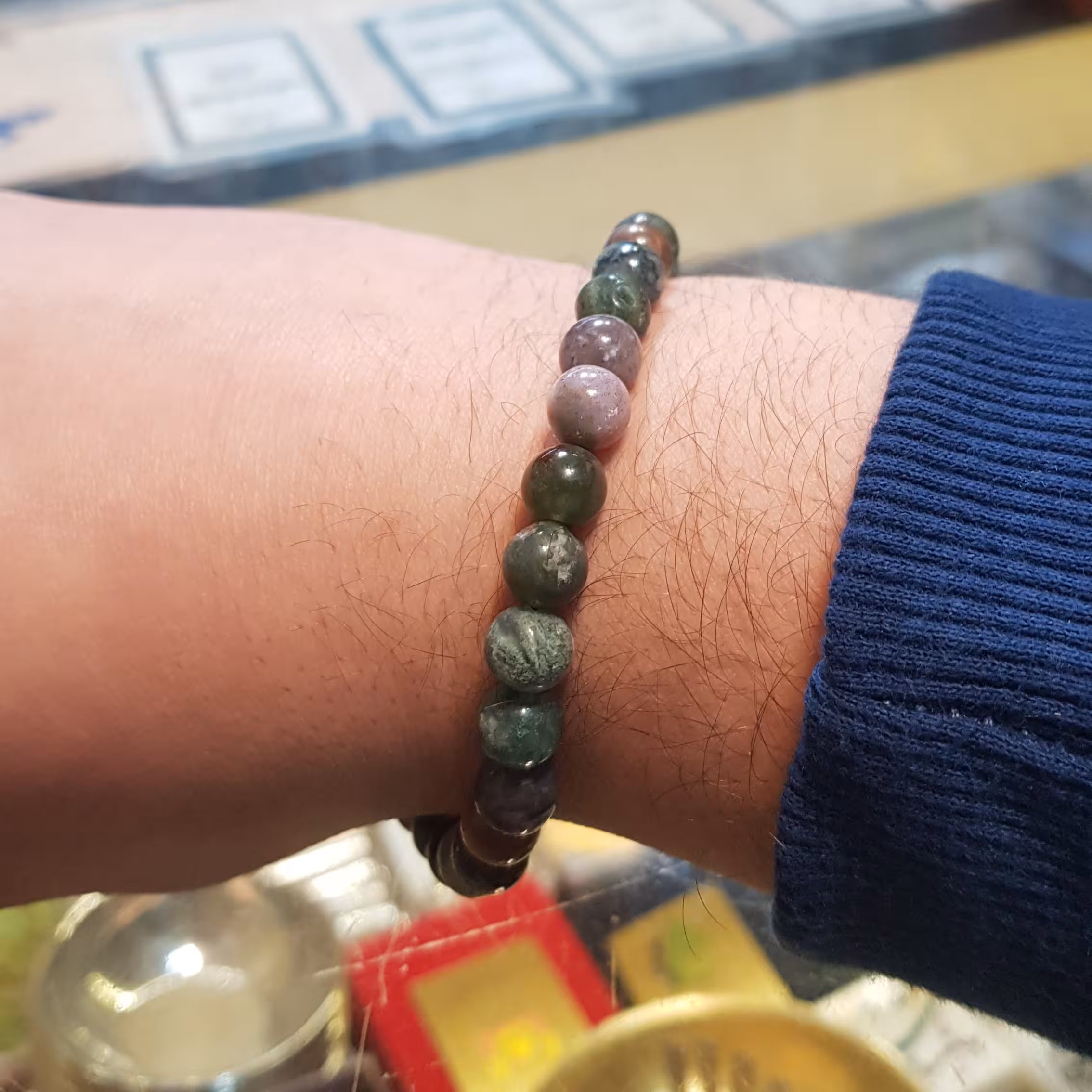 دستبند سنگ یشم