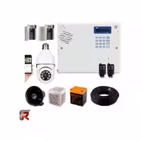 پکیج دزدگیر اماکن سایلکس مدلSG8-S تلفن کننده سیم کارتی سایلکس SILEX -SG8 دوربین لامپی