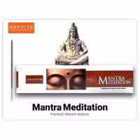 عود دست ساز مانترا مدیتیشن Mantra Meditation از برند ناندیتا NaNDITa