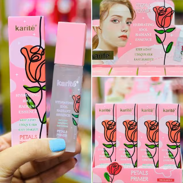 پرایمر صورت حاوی گلبرگ رز حجم 35 میل کاریته