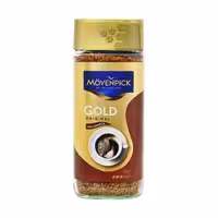 قهوه فوری گلد صد در صد عربیکا 200 گرم موونپیک - movenpick
