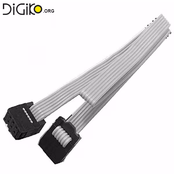 کابل 6 پین IDC مناسب برای پروگرامرهای JTAG / AVR