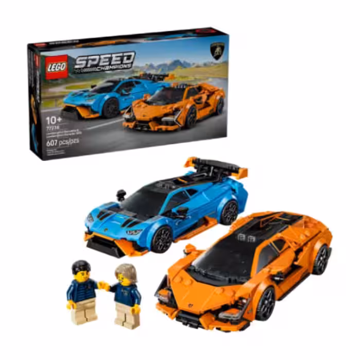 لگو سری اسپید مدل Lamborghini Revuelto &amp; Huracán STO کد 77238