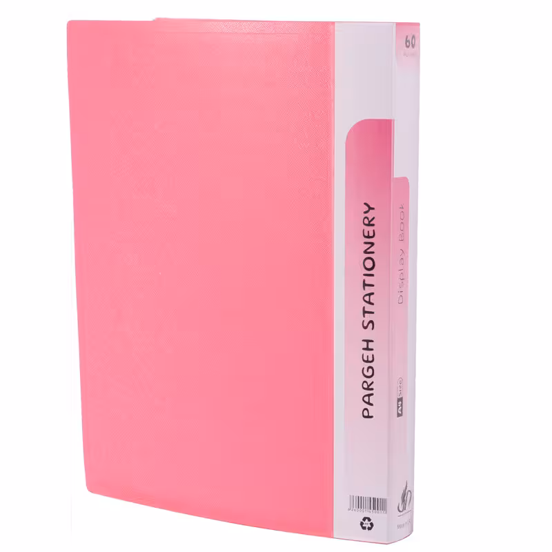 کلیر بوک 60 برگ پرگه سایز A4