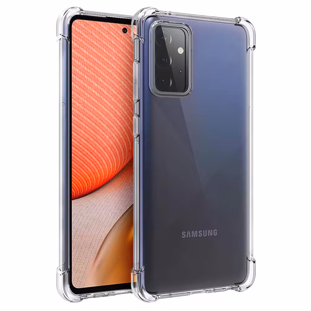 قاب ژله ای ضربه گیر شفاف موبایل سامسونگ A72