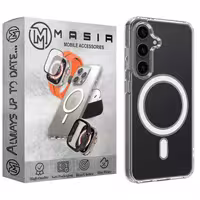 کاور مسیر مدل Clear Magnetic Magsafe مناسب برای گوشی موبایل سامسونگ Galaxy S24 Fe | کالا مکس