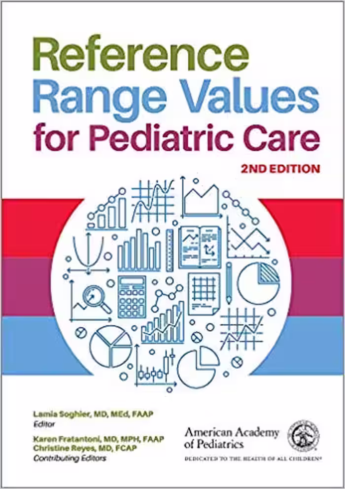 خرید و دانلود نسخه کامل کتاب Reference Range Values for Pediatric Care 2rd Edition