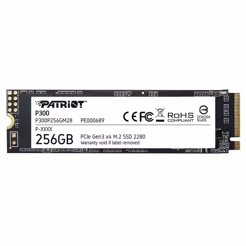 خرید آنلاین اینترنتی SSD اینترنال پاتریوت 256 P300 NVME