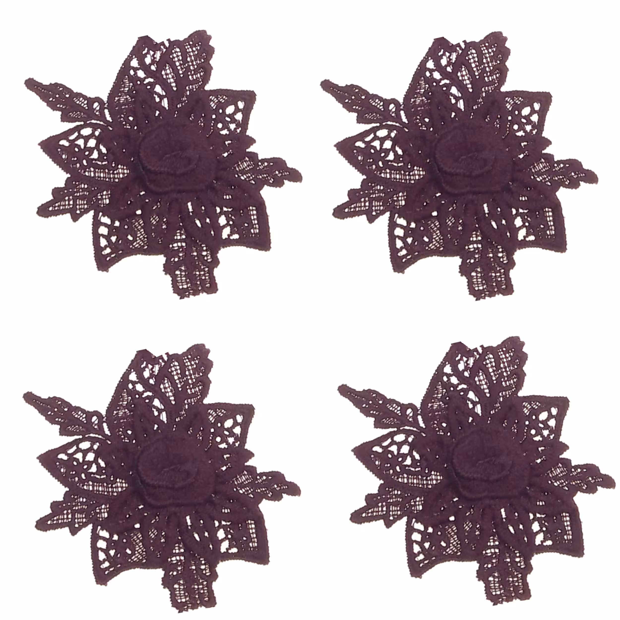 استیکر گل کنفی مدل Y6829 بسته 4 عددی