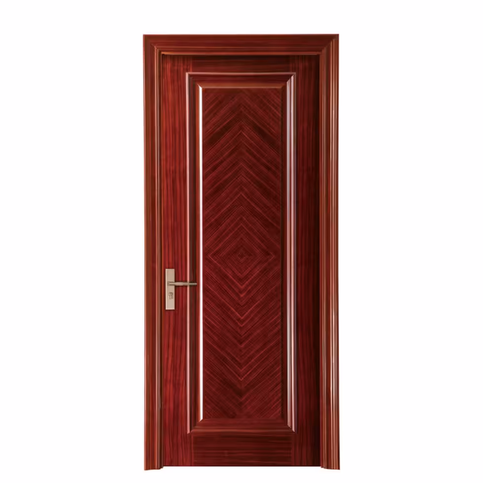 درب اتاق خواب جناقی روکش بلوط کد 1619