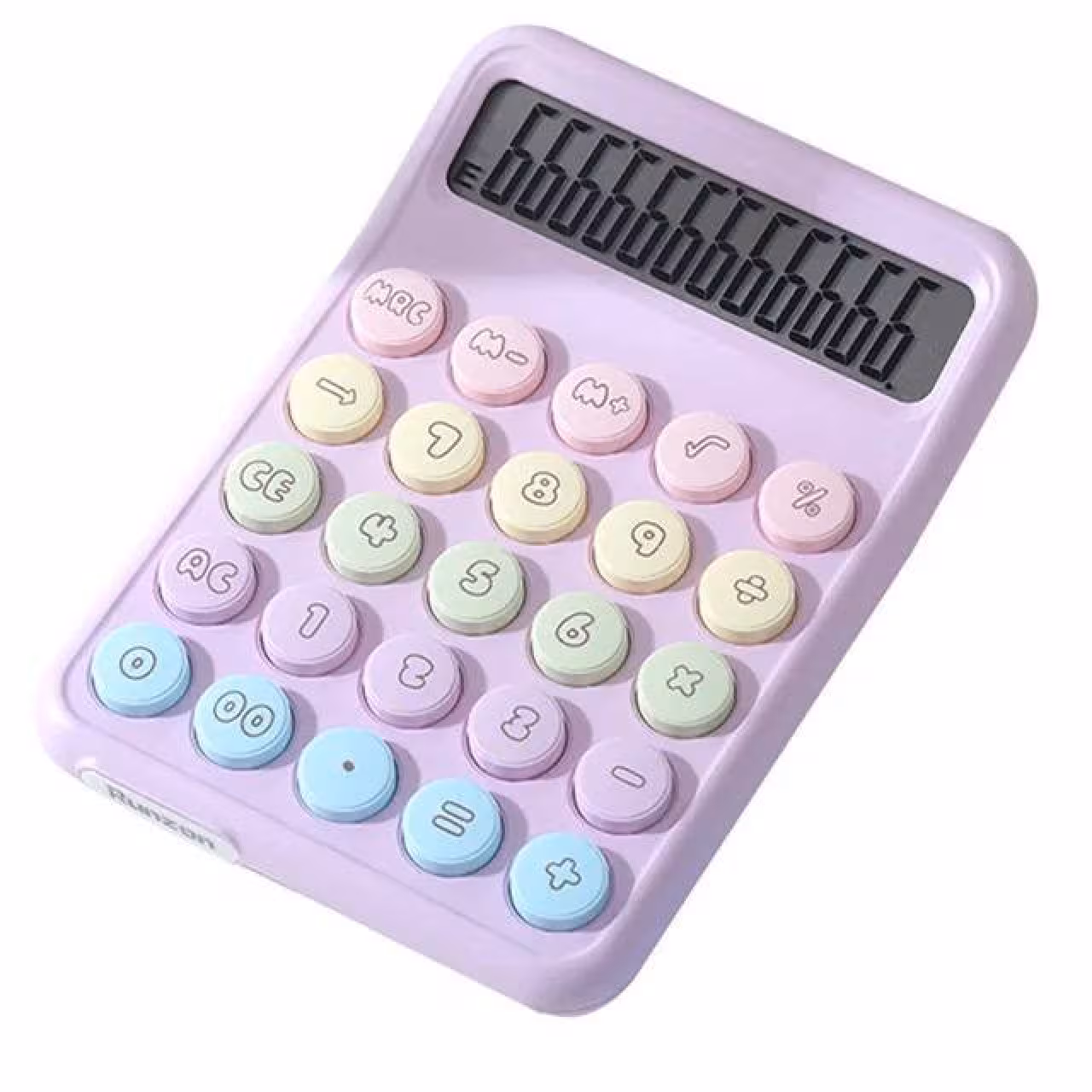 ماشین حساب دکمه رنگی رونزون مدل RZ.822 MAX