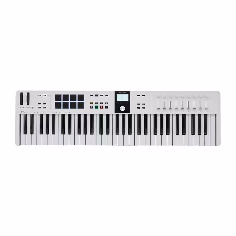 میدی کنترلر Arturia Keylab Essential 61 Mk3 White