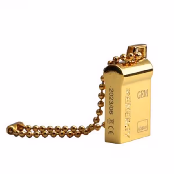 فلش مموری ایکس-انرژی مدل GOLDEN GEM ظرفیت 64 گیگابایت