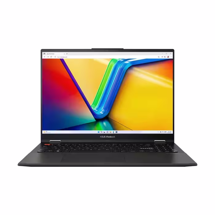 لپ تاپ ایسوس مدل Vivobook S 16 Flip TP3604VA با پردازنده i9 13900H و حافظه 8 گیگابایت رم و 1 ترابایت حافظه داخلی